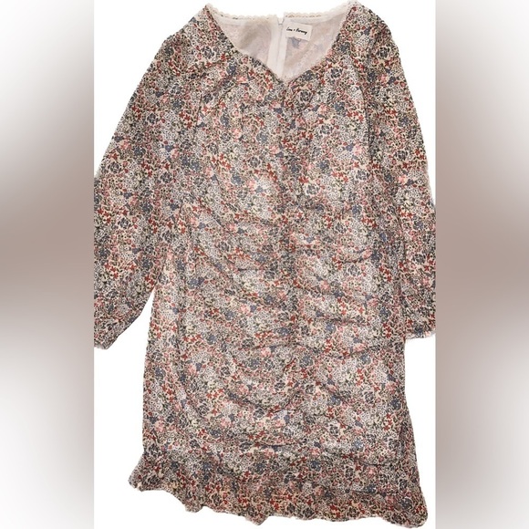 NWOT Dollskill Love + Harmony Floral Ruched Dress - Picture 1 of 2